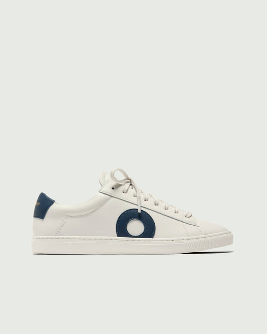 Low 1 | White / Navy (Orthopedic)